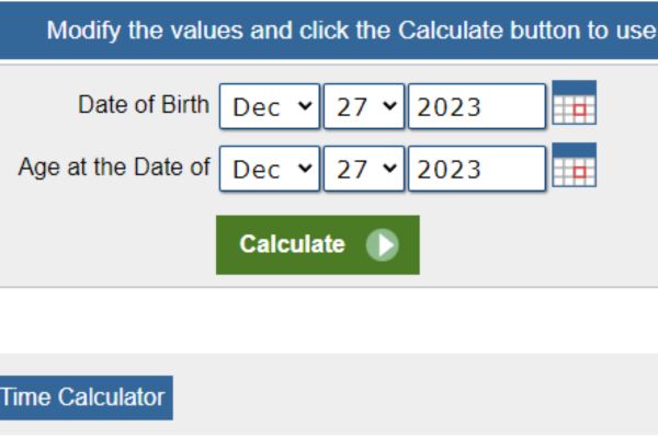 Age Calculator