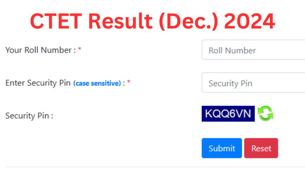 CTET Result 2024