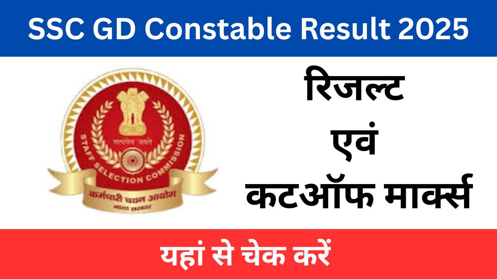 SSC GD Constable Result 2025