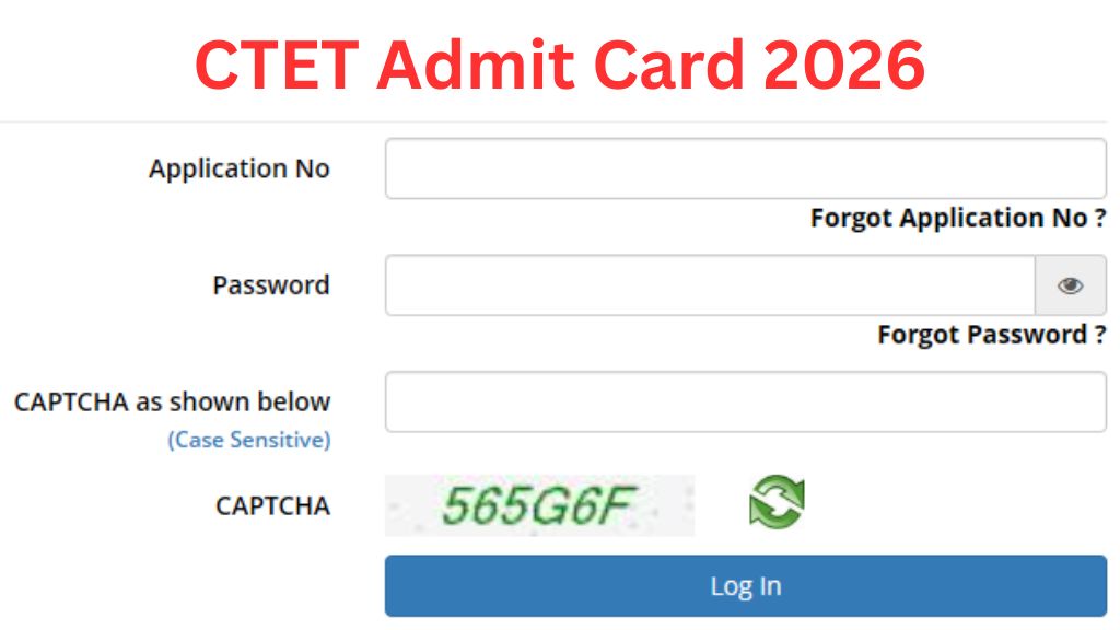 CTET Admit Card 2026