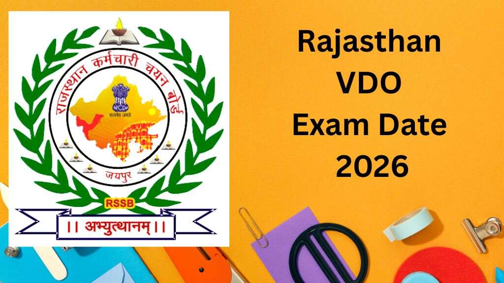 Rajasthan VDO Exam Date 2026