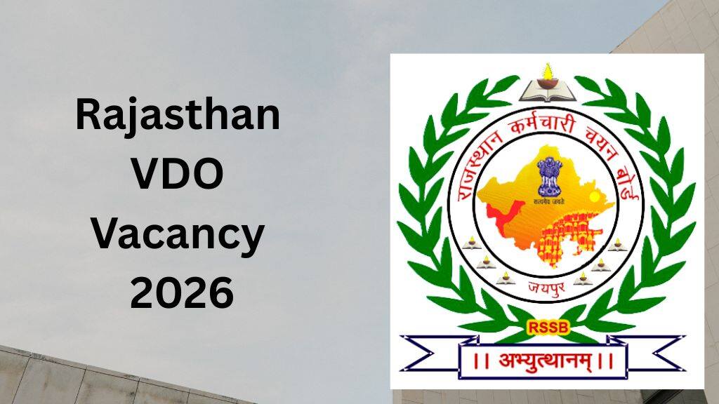 Rajasthan VDO Vacancy 2026